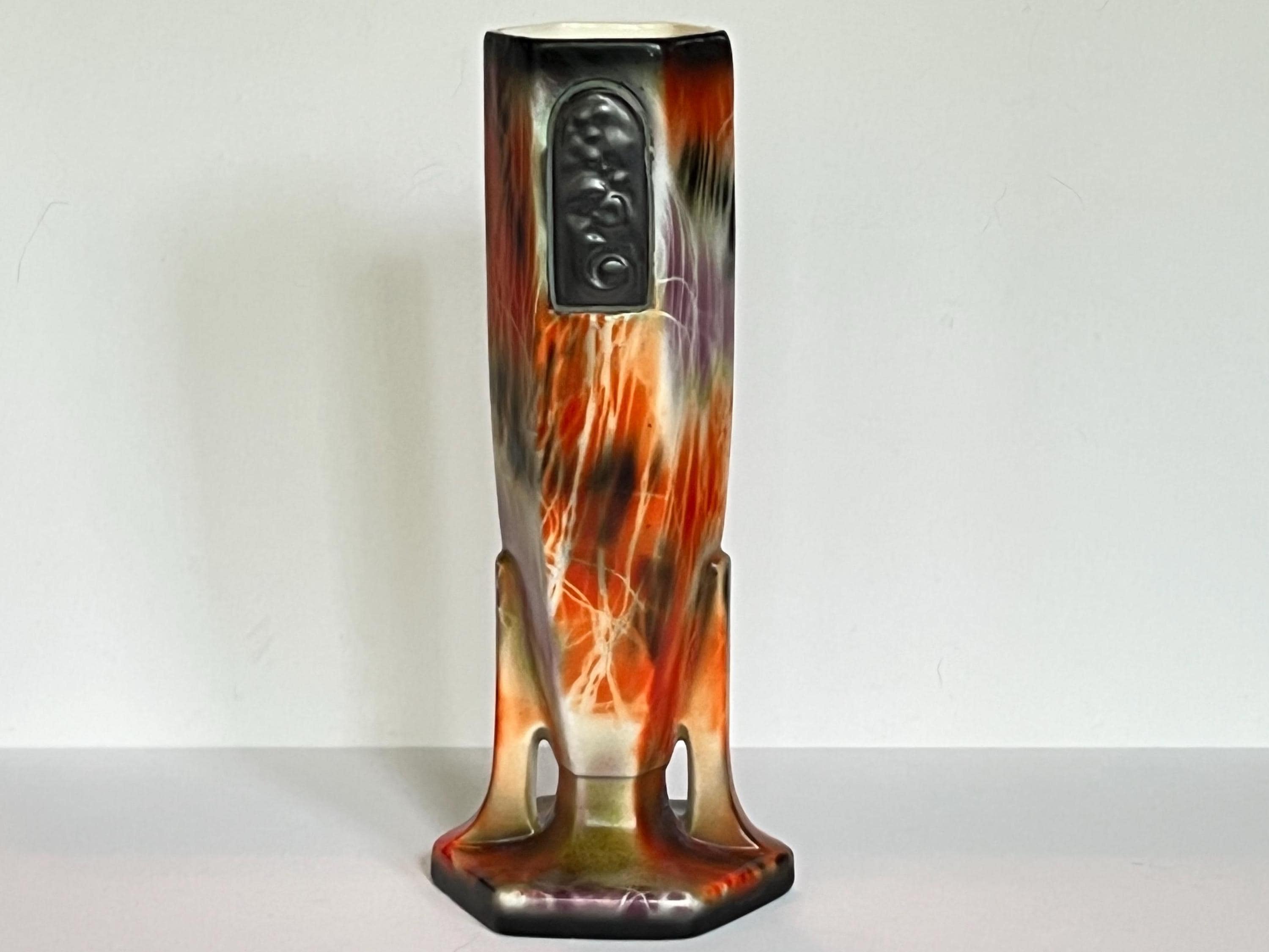 Ditmar Urbach　チェコスロバキア　フラワーベース Ditmar urbach plate - Etsy 日本