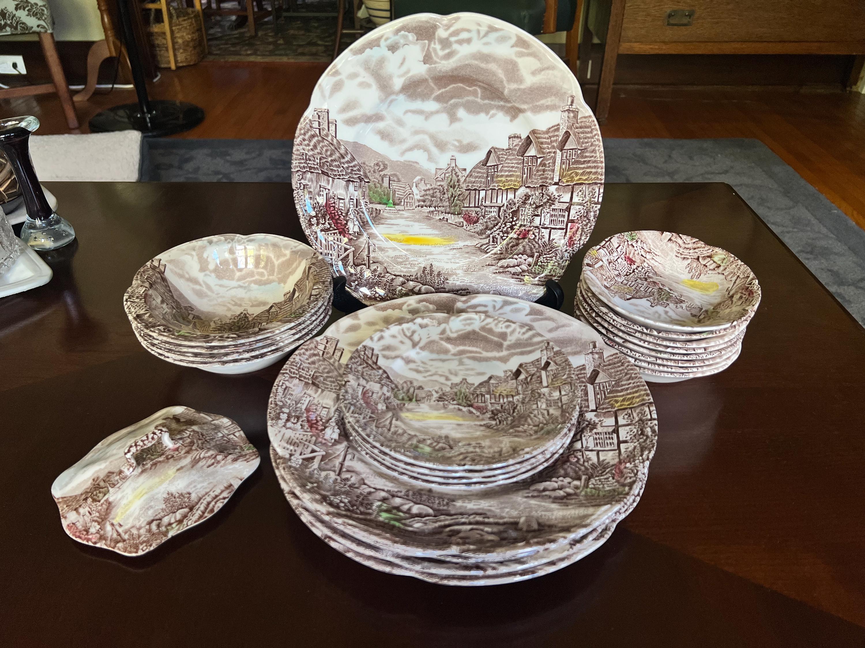 Johnson Brothers Olde English Countryside - Etsy UK