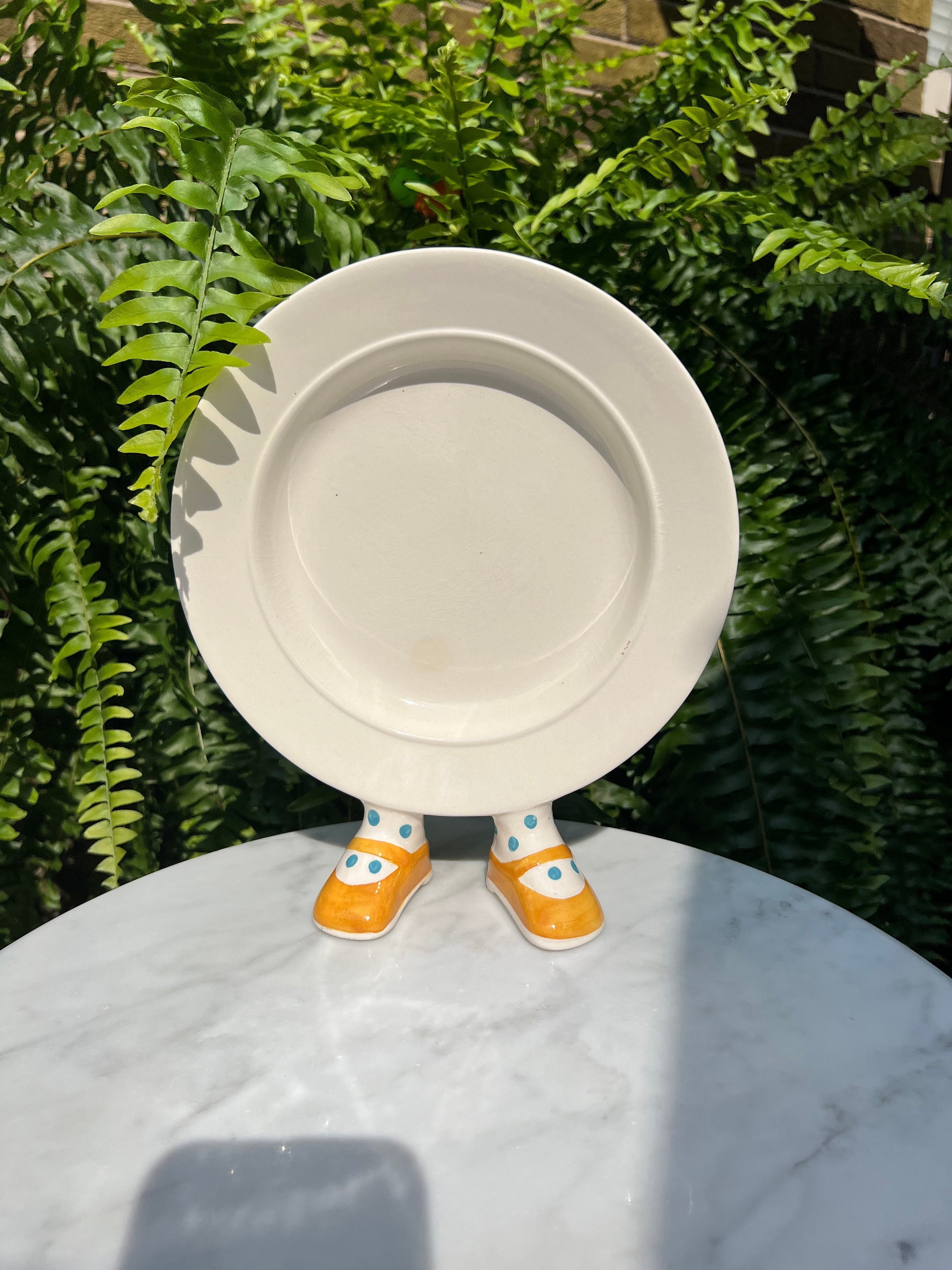 Carltonware Walking Ware Plate Designed by Lustre Pottery