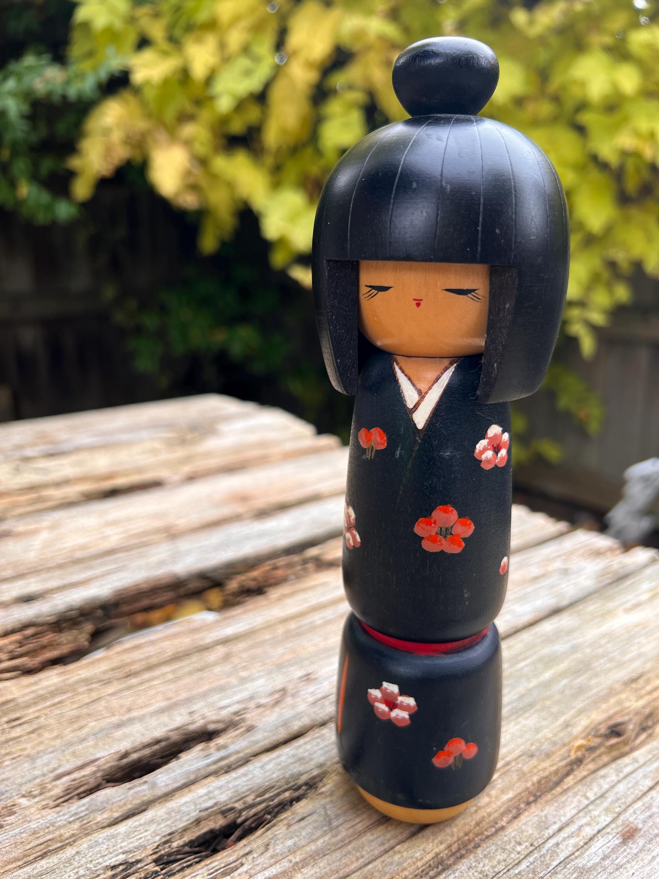 Kokeshi Doll, Created by Sadao Kishi - Etsy