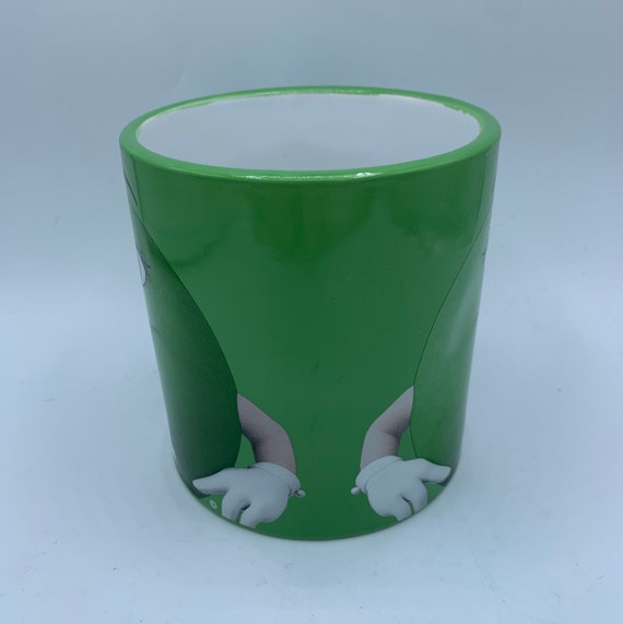 Ms Green, Original M&ms Green Female Face Mug, Discontinued
