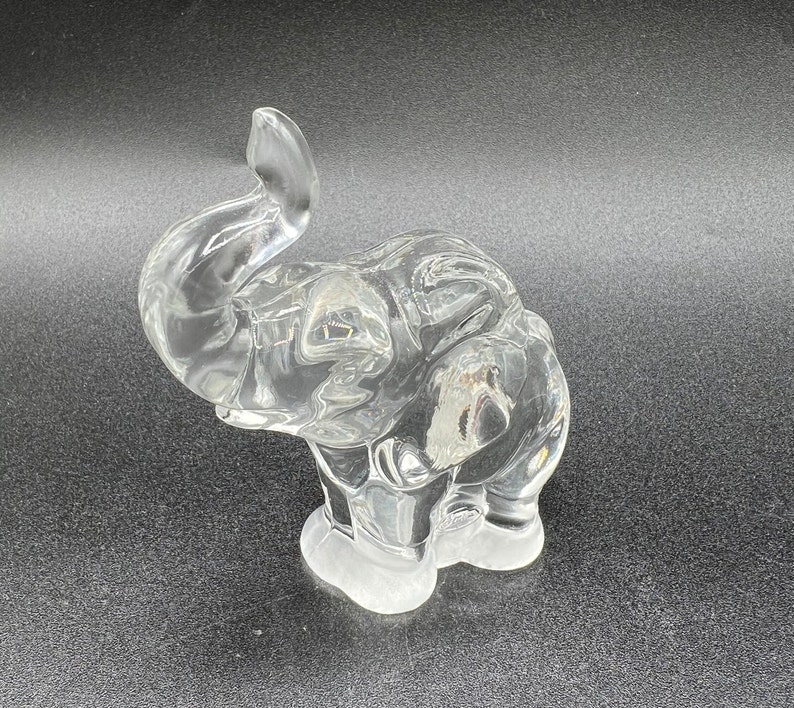 Fenton Clear Glass Animal Figurines / Paperweights Choice Etsy