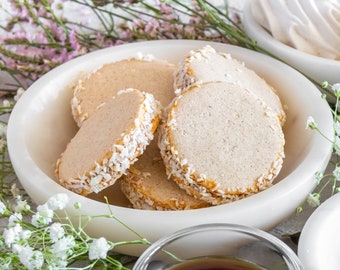 Bourbon Caramel Alfajor Cookies