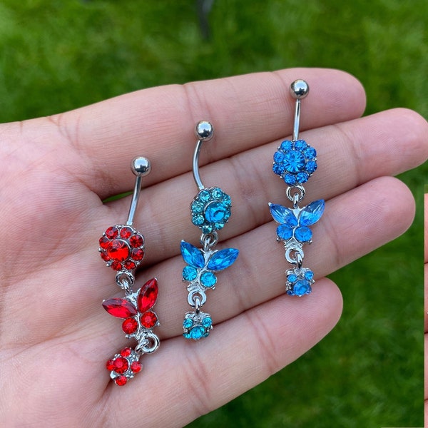 Belly Button Rings Etsy UK