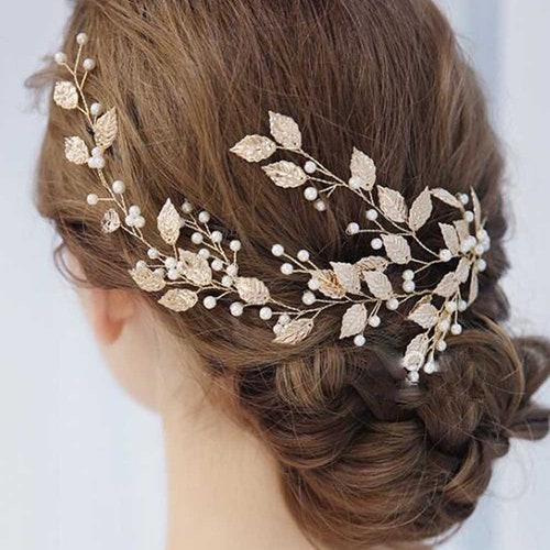 Bridal Wedding Hair Accessories Crystal Hair Piece /hair Vine Etsy UK