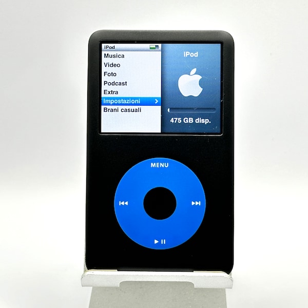 iPod Classic 7th generation Upgraded version 512GB Larger battery 1800mAh with accessories NEW