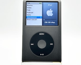 iPod Classic 7th generation A1238 Upgraded version 256GB 2000mAh larger battery with accessories NEW