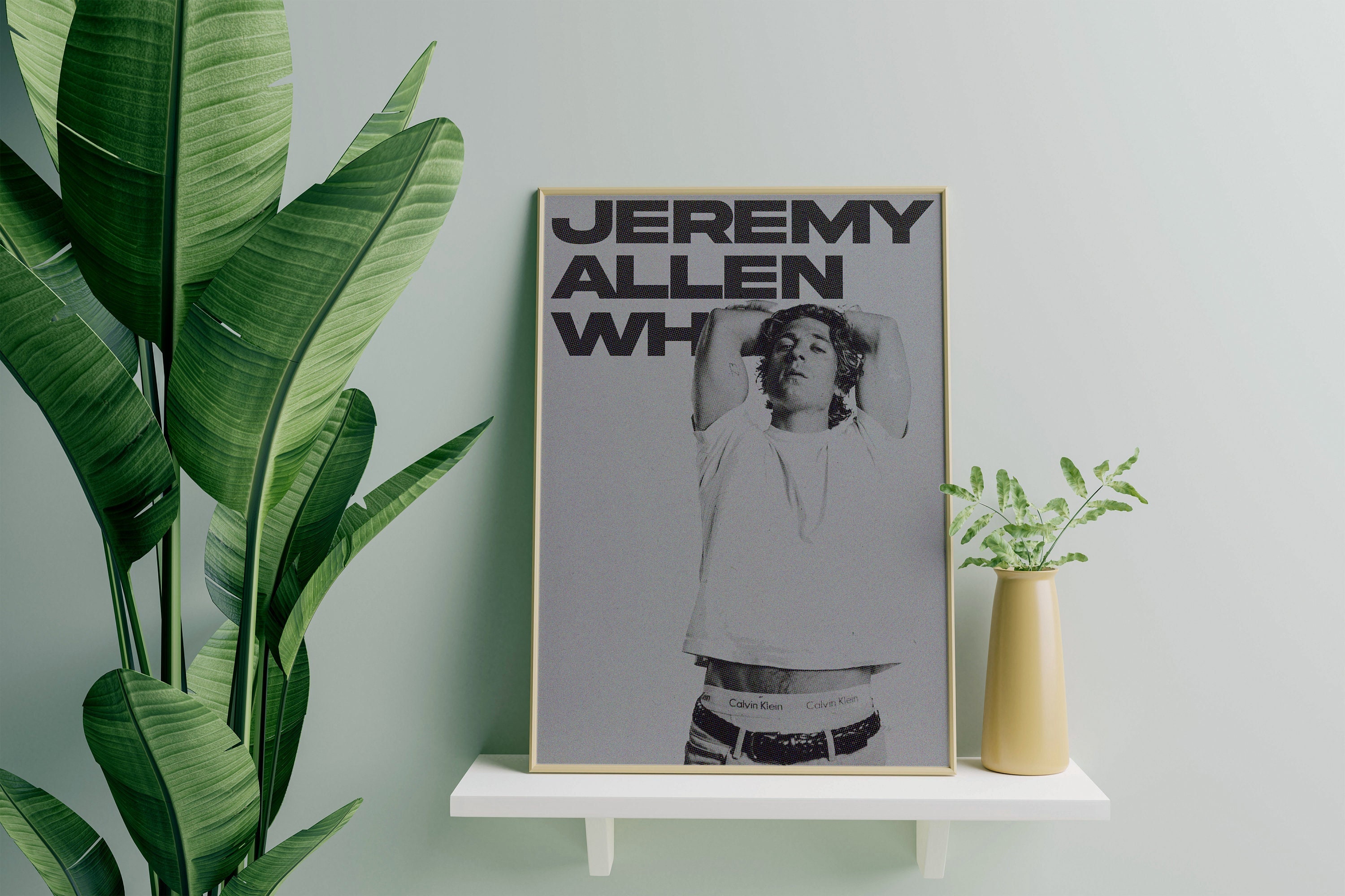 Jeremy Allen White Poster Jeremy Poster Film Wall Art Digital Print