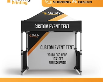 Custom Printed Event Tent, 10x10 ft, Business Canopy