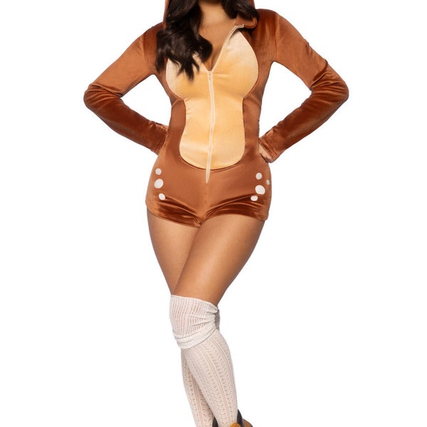 Plus Cozy Fawn Costume