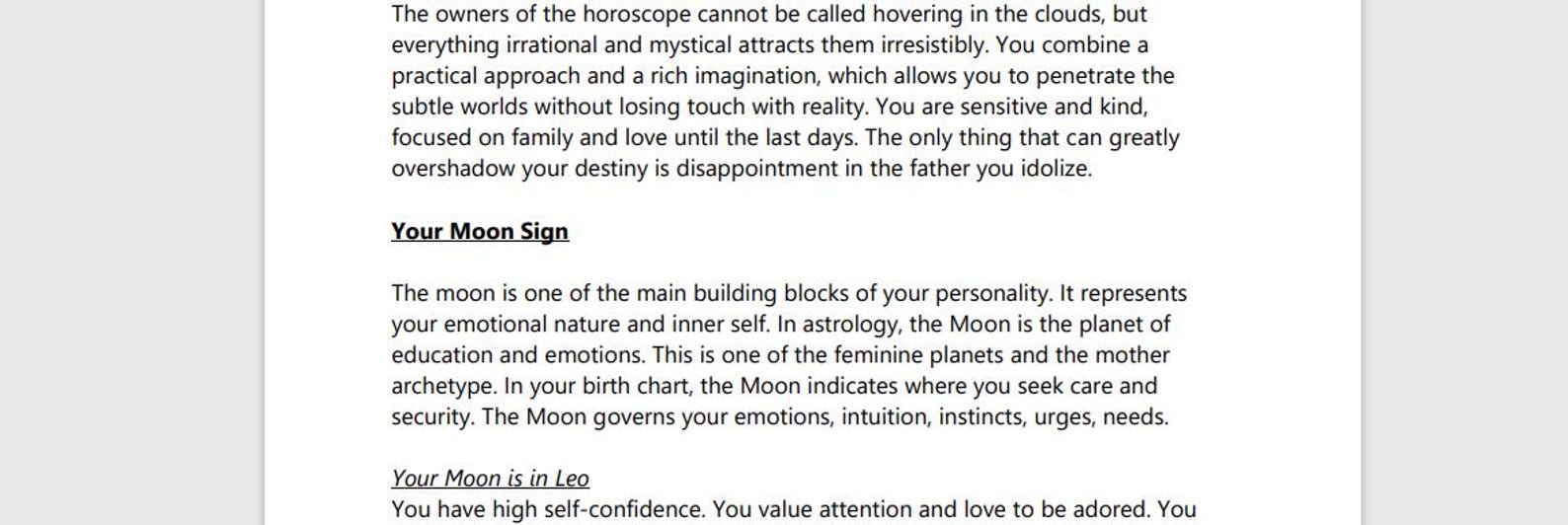 Sidereal Birth Chart Reading Natal Chart Analysis Birthchart