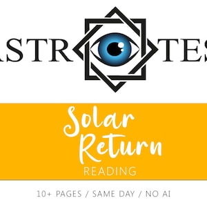 Solar Return Reading | Sidereal (Vedic/Jyotish) | Career, Love & Money Themes | Year Ahead Forecast | Same Day PDF