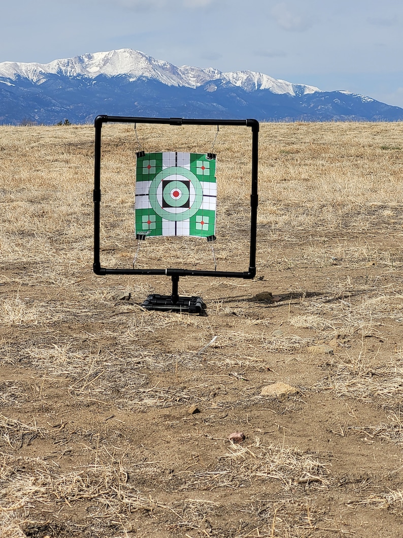 Portarange Small Target Shooting Holder Paper Target Stand Etsy