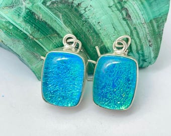 AAA+ Opal Overlay Earrings Handmade Earrings Artisan Jewelry Gift for Her Unique Gemstone Earrings Special Occasion Jewelry Unique Earrings