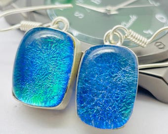 AAA+ Opal Overlay Earrings Handmade Earrings Artisan Jewelry Gift for Her Unique Gemstone Earrings Special Occasion Jewelry Unique Earrings