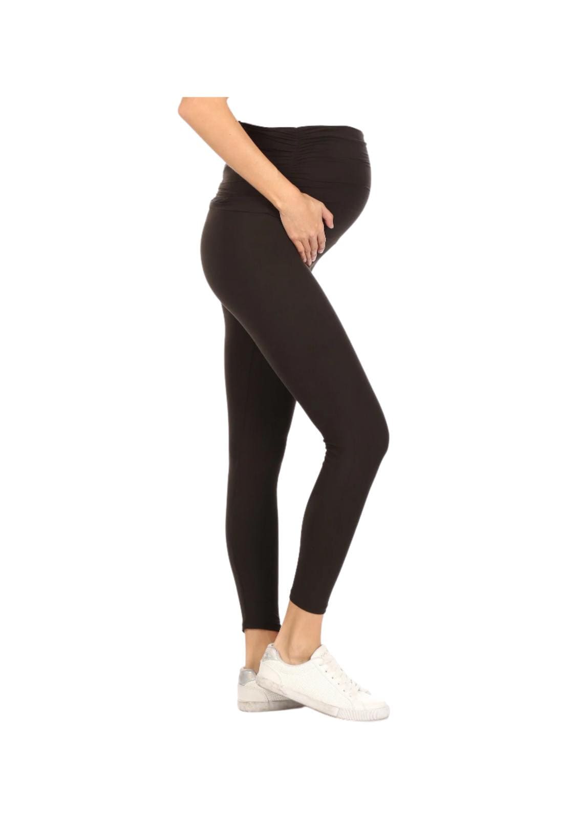 High Waisted Leggings With Pocket / Stretchy Hemp and Organic