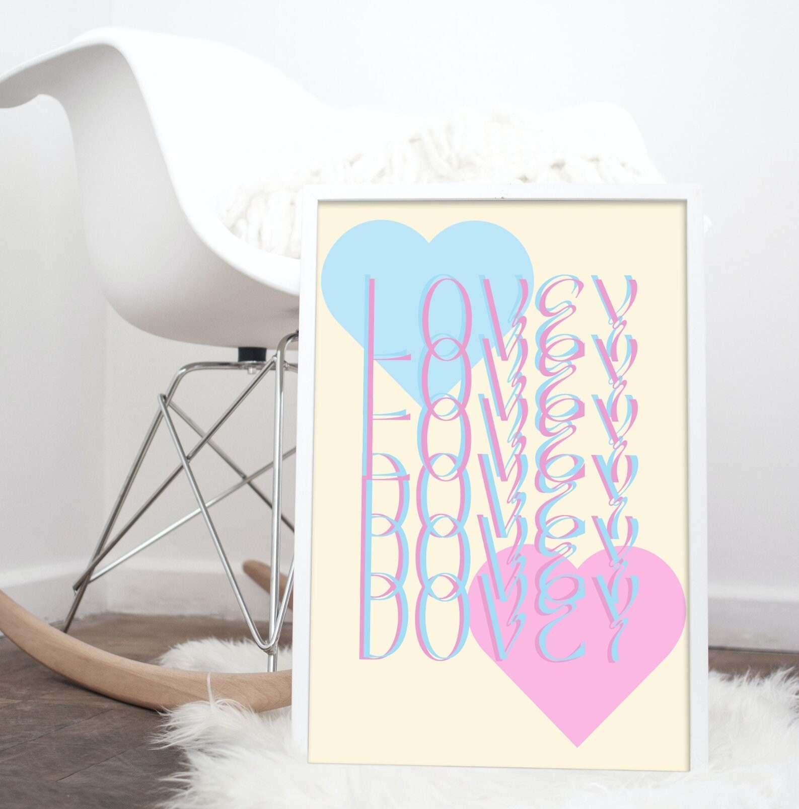 Le Sserafim Art Poster / Digital Wall Poster Print / Instant Download