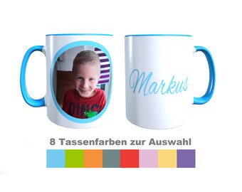 Personalisierte Tasse mit Bild Geschenkidee Kaffee Fotogeschenke Geburtstag Weihnachtstasse_0008T