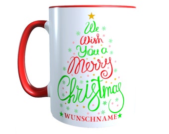 Personalisierte Tasse mit Namen Kaffeetasse Geschenkidee Geburtstag Weihnachtstasse_0038T