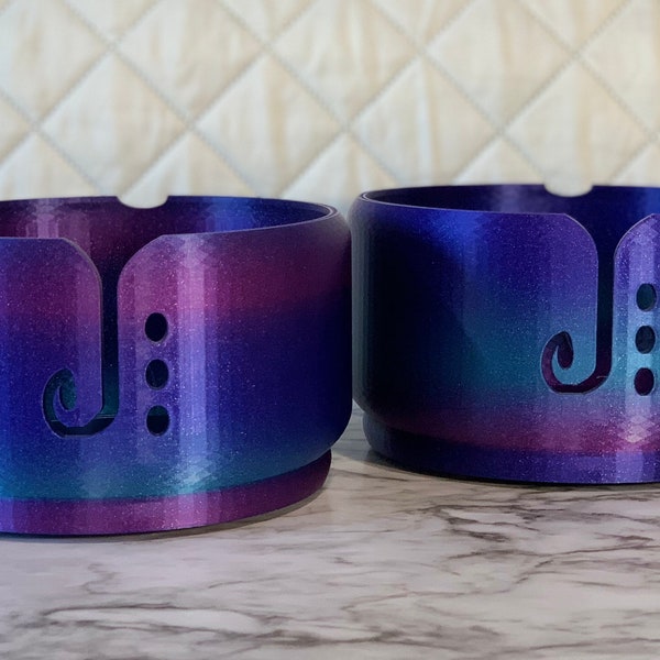 3D Printed Yarn Bowls (color variations available)