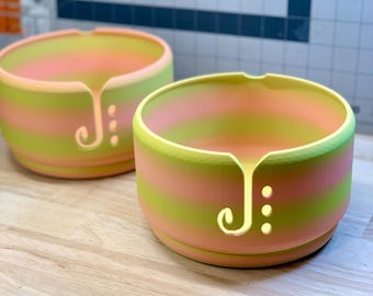 3D Printed Yarn Bowls (color variations available)