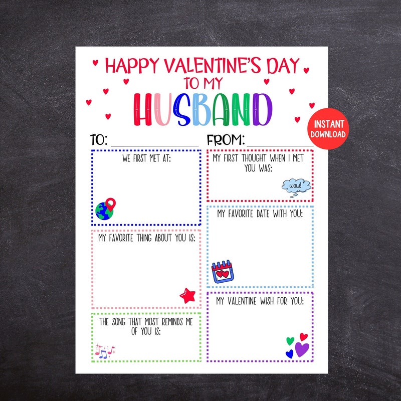 Valentine Card - Etsy