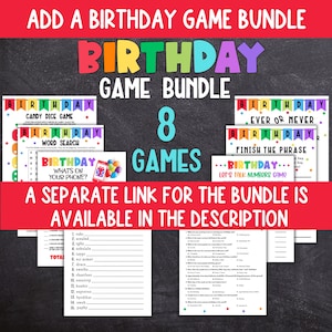 Outdoor Scavenger Hunt for Kids, Printable Birthday Scavenger Hunt for Tweens and Teens, Birthday Treasure Hunt, Scavenger Hunt for Adults image 6