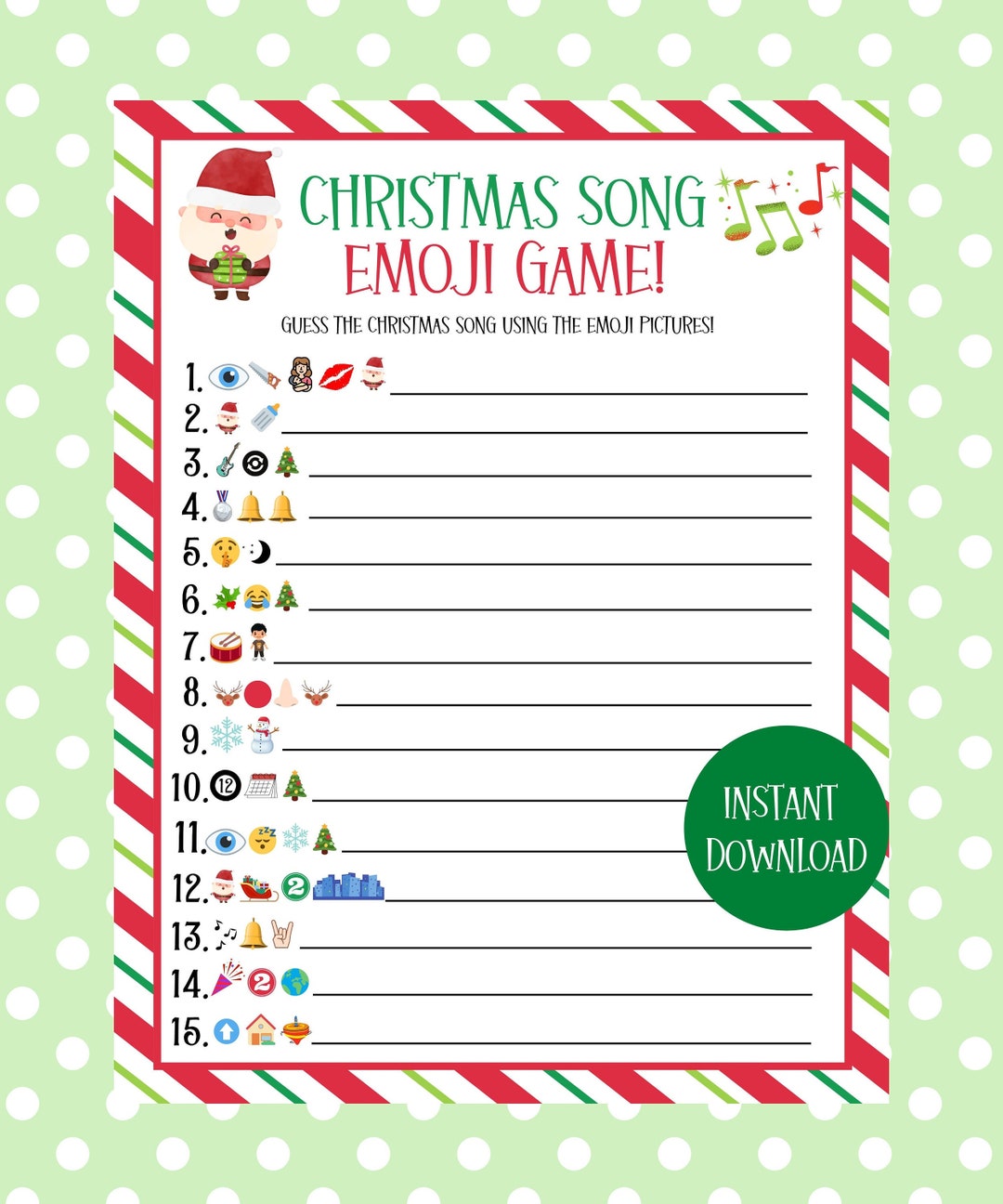 christmas-songs-emoji-game-fun-christmas-game-christmas-etsy