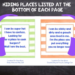 Outdoor Scavenger Hunt for Kids, Printable Birthday Scavenger Hunt for Tweens and Teens, Birthday Treasure Hunt, Scavenger Hunt for Adults image 4