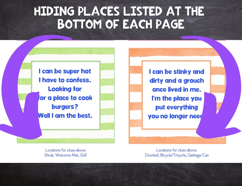 Outdoor Scavenger Hunt for Kids, Printable Birthday Scavenger Hunt for Tweens and Teens, Birthday Treasure Hunt, Scavenger Hunt for Adults image 4