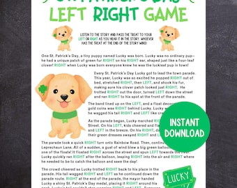 St. Patrick's Pass the Prize Game | St. Patrick Day Games | Printable ...