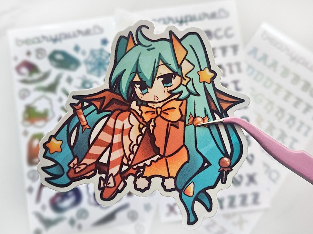 LIMITED EDITION Hatsune Miku Halloween Sticker