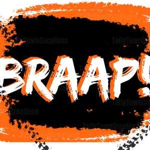 Braap Motocross Design, Off Road Clipart (Digital Download)