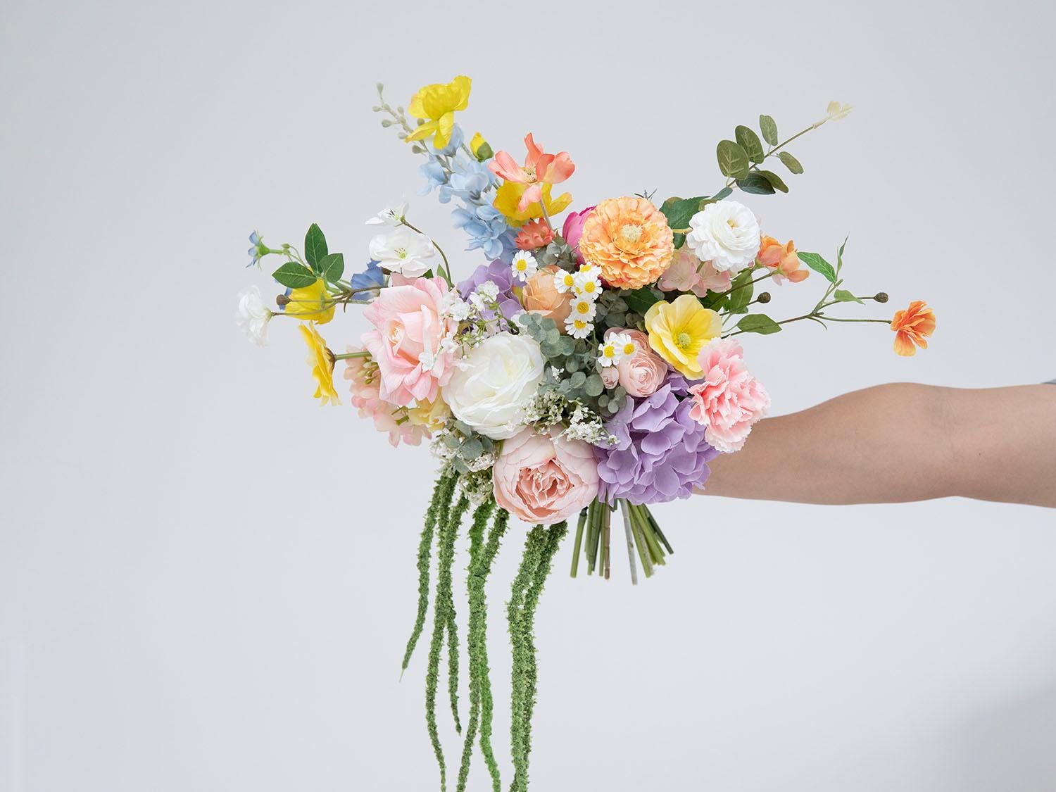 Colorful Wildflower Bridal Bouquet