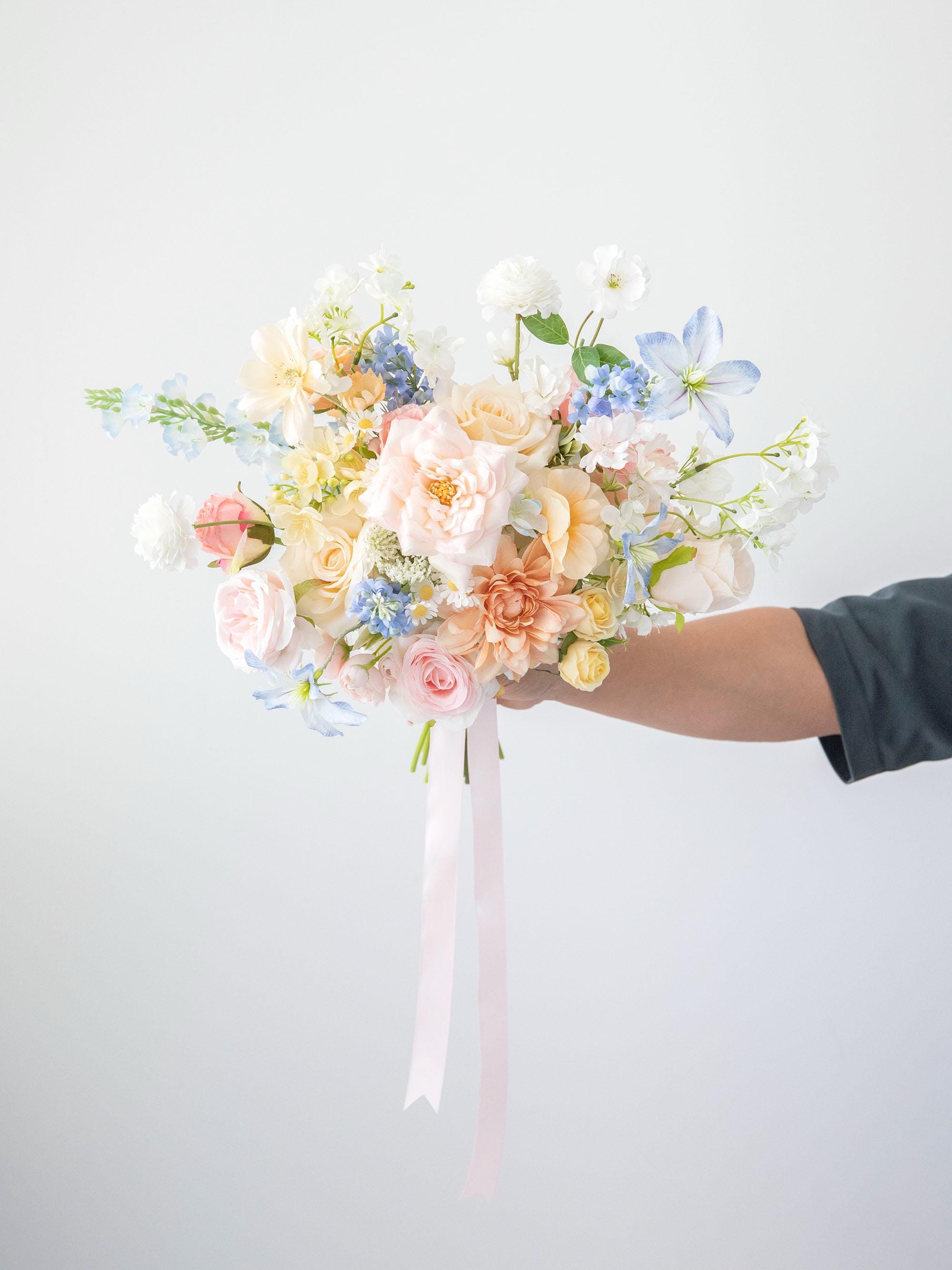 Pastel Spring Bridal Bouquet
