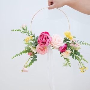 Pearl Hoop Bouquet - Etsy