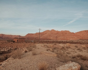 Desert Sunset Arizona, Original Photography Print