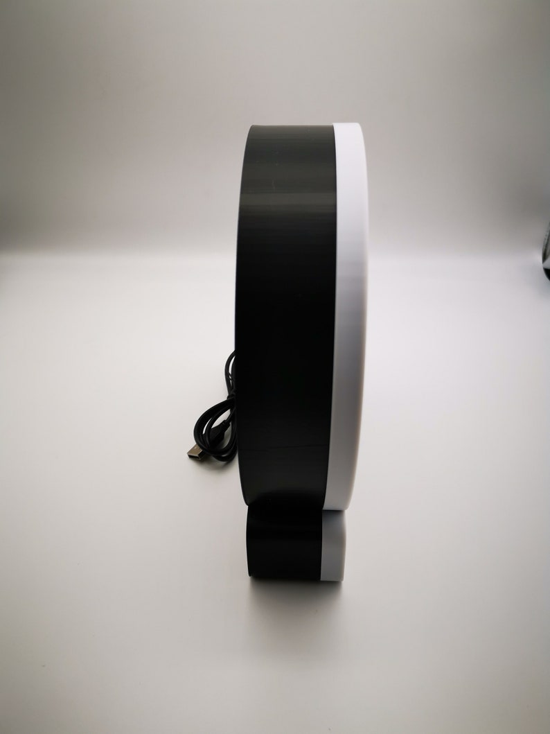 Personalizable Disc Golf Lamp With LED Silhouette Name Gift for Disc