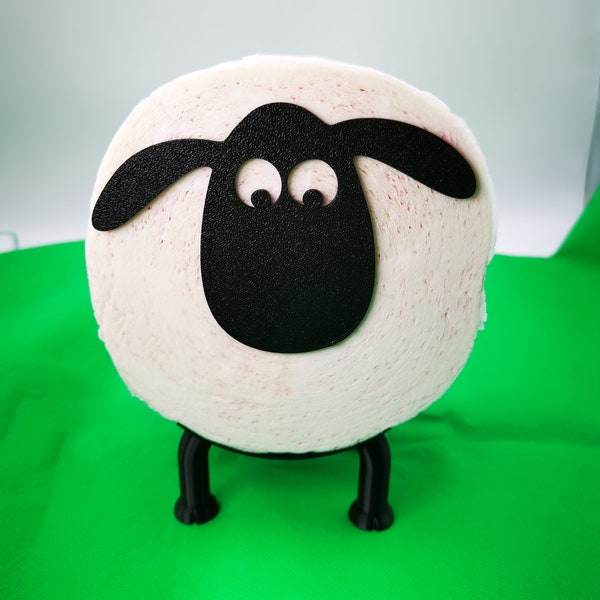 Toilet paper holder sheep | Gift toilet paper holder for bathroom decorative guest toilet - housewarming gift for toilet toilet for moving or moving in