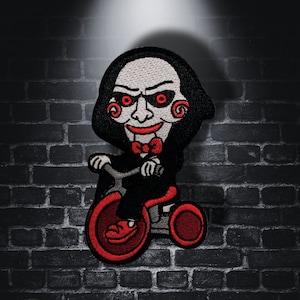 JIGSAW TRICYCLE - Iron on Patch - @thepatchalley