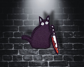 PUR-FECTLY DANGEROUS - Iron on Patch - @thepatchalley