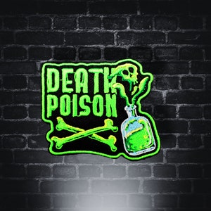 TOXIC ENDINGS - Iron on Patch - @thepatchalley