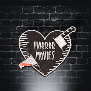 HORROR LOVER - Écusson thermocollant - @thepatchalley