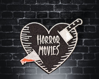 HORROR LOVER - Écusson thermocollant - @thepatchalley