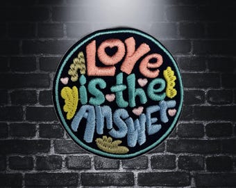 THE ANSWER - Iron on Patch - @thepatchalley