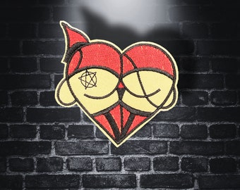 BOOTY HEART - Parche para planchar - @thepatchalley