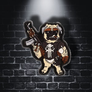 GANGSTER MOPS - Stryk-på-lapp - @thepatchalley