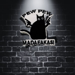CAT-TASTROPHE - Iron on Patch - @thepatchalley