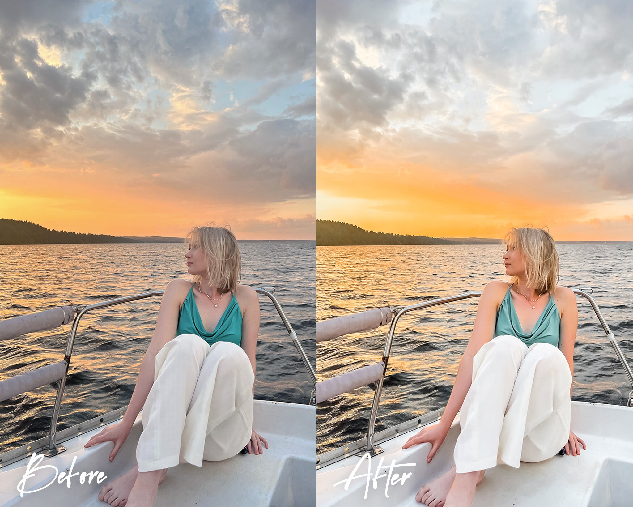 5 Aesthetic Lightroom Presets, Mobile and Desktop, Preset for