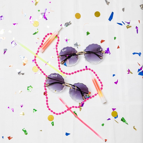 Cute Festival Oversized Sunglasses / Festival Shades Custom  display picture 1